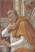 St Augustine in his Study Sandro Botticelli